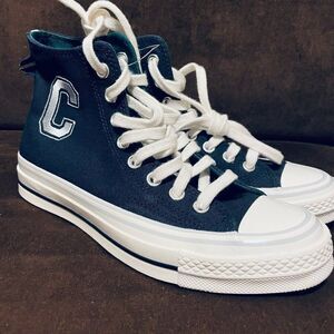 RARE Converse Chuck 70 Letterman A07139C Women's 8.5 US 39.5 EUR 6.5 UK Navy Grn